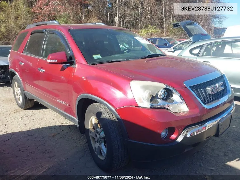 2008 GMC Acadia Slt-1 VIN: 1GKEV23788J127732 Lot: 40775077