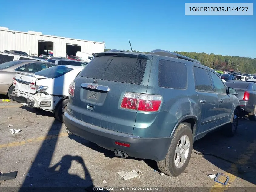 1GKER13D39J144427 2009 GMC Acadia Sle-1