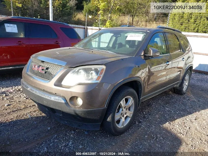 1GKER23D09J134038 2009 GMC Acadia Slt-1