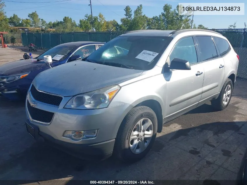 2010 GMC Acadia Sle VIN: 1GKLRLED3AJ134873 Lot: 40394347