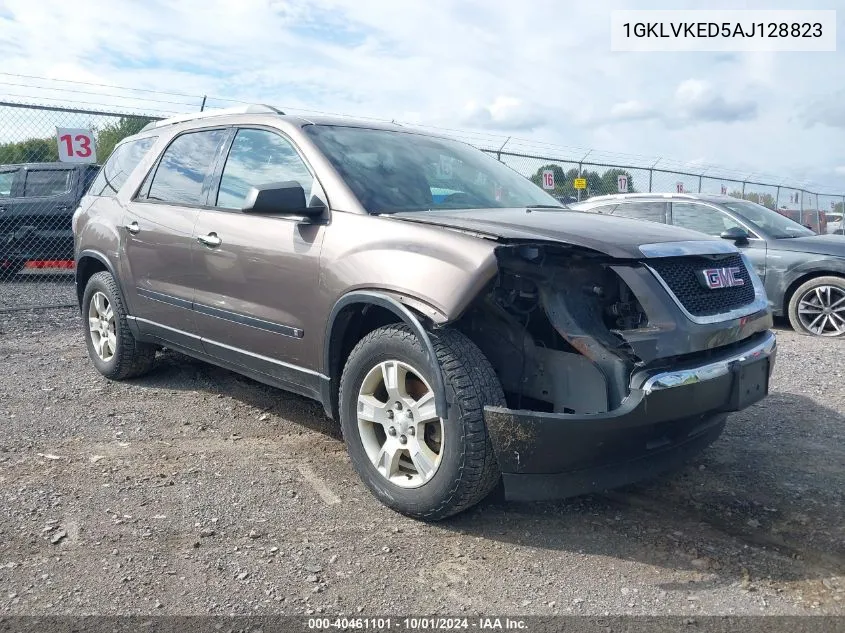 2010 GMC Acadia Sl VIN: 1GKLVKED5AJ128823 Lot: 40461101