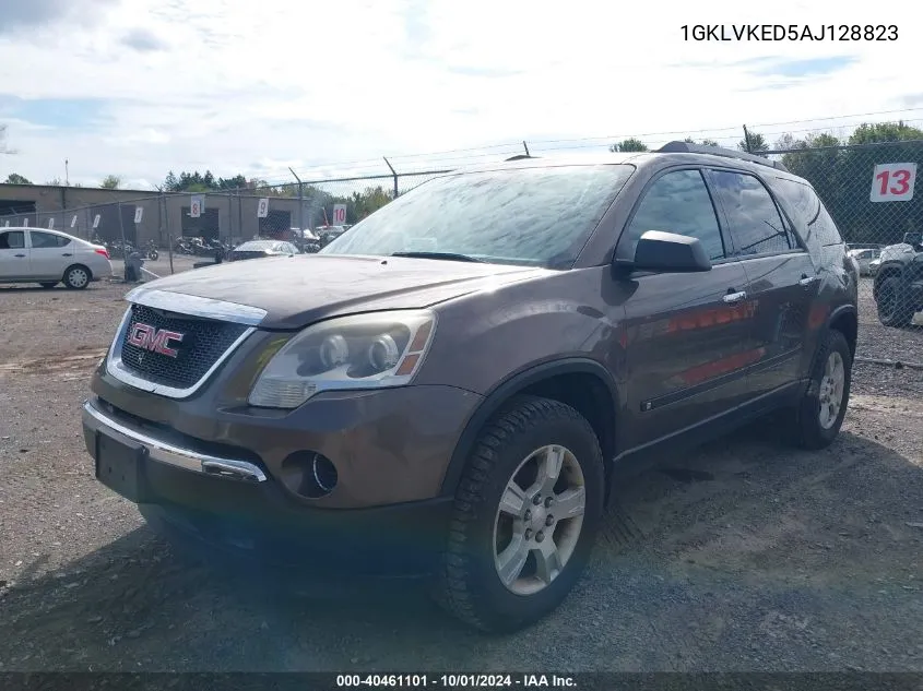 2010 GMC Acadia Sl VIN: 1GKLVKED5AJ128823 Lot: 40461101