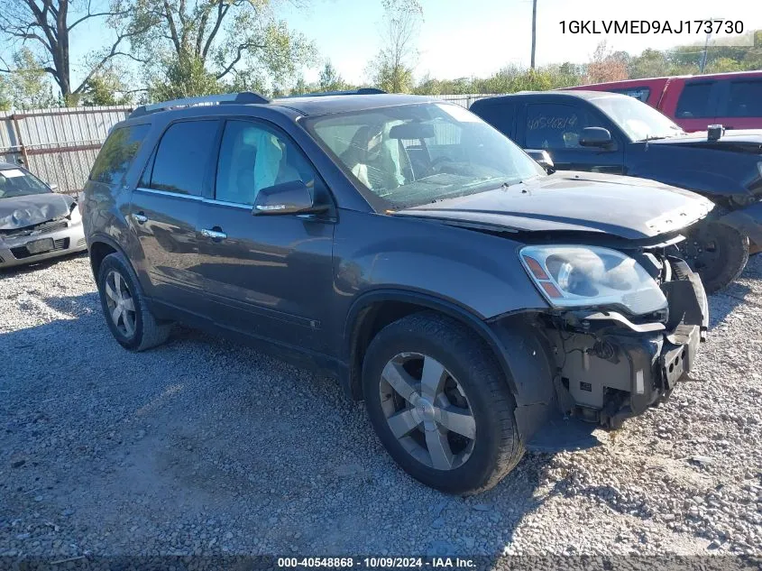 2010 GMC Acadia Slt-1 VIN: 1GKLVMED9AJ173730 Lot: 40548868