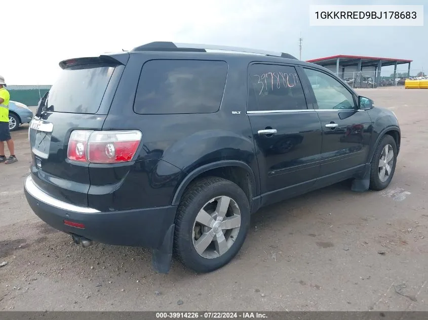 1GKKRRED9BJ178683 2011 GMC Acadia Slt-1