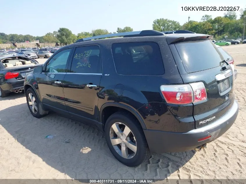 1GKKVRED2BJ202267 2011 GMC Acadia Slt-1