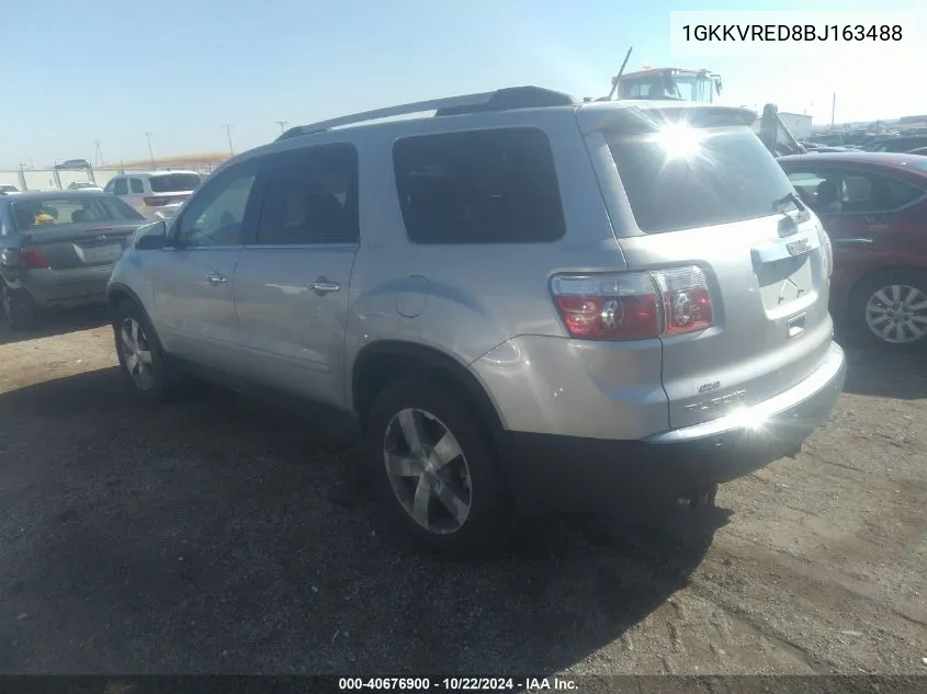 1GKKVRED8BJ163488 2011 GMC Acadia Slt-1