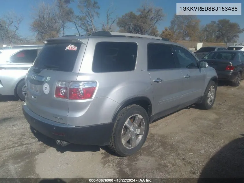 1GKKVRED8BJ163488 2011 GMC Acadia Slt-1