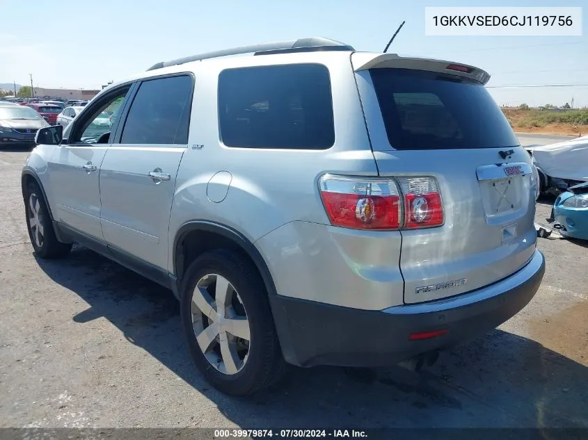 1GKKVSED6CJ119756 2012 GMC Acadia Slt-2