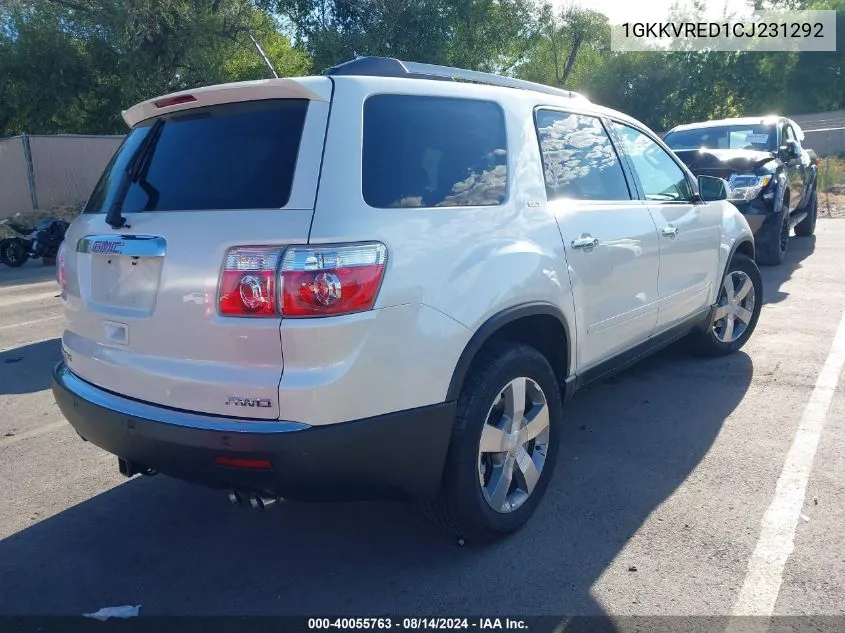 1GKKVRED1CJ231292 2012 GMC Acadia Slt-1