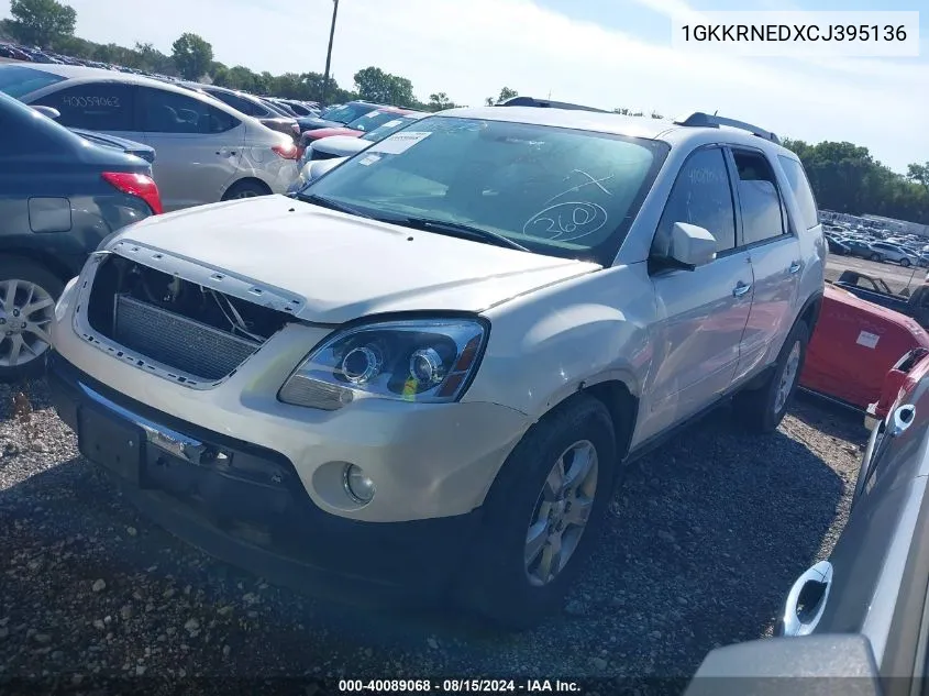 1GKKRNEDXCJ395136 2012 GMC Acadia Sl