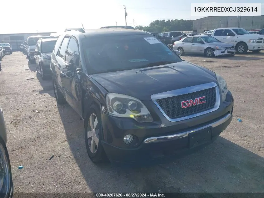 2012 GMC Acadia Slt-1 VIN: 1GKKRREDXCJ329614 Lot: 40207626