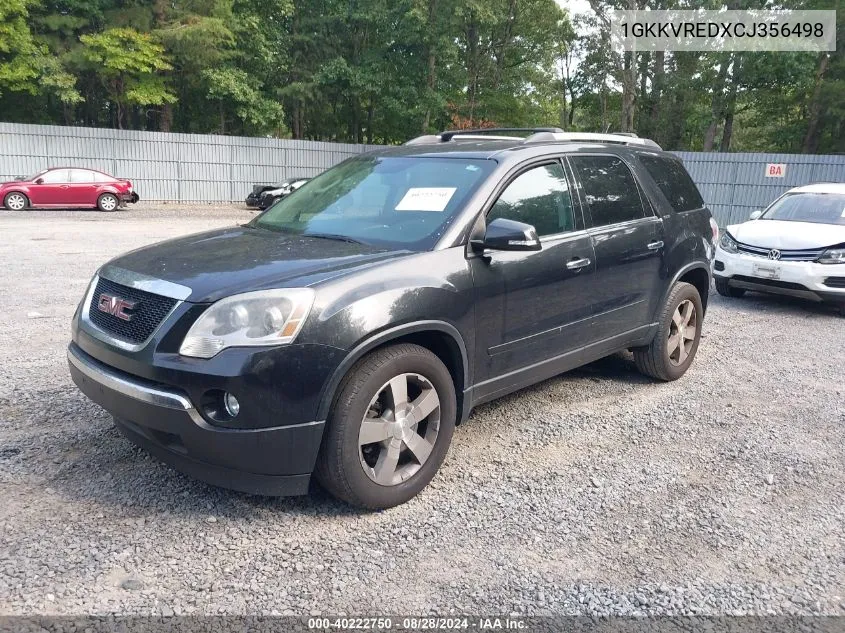 1GKKVREDXCJ356498 2012 GMC Acadia Slt-1