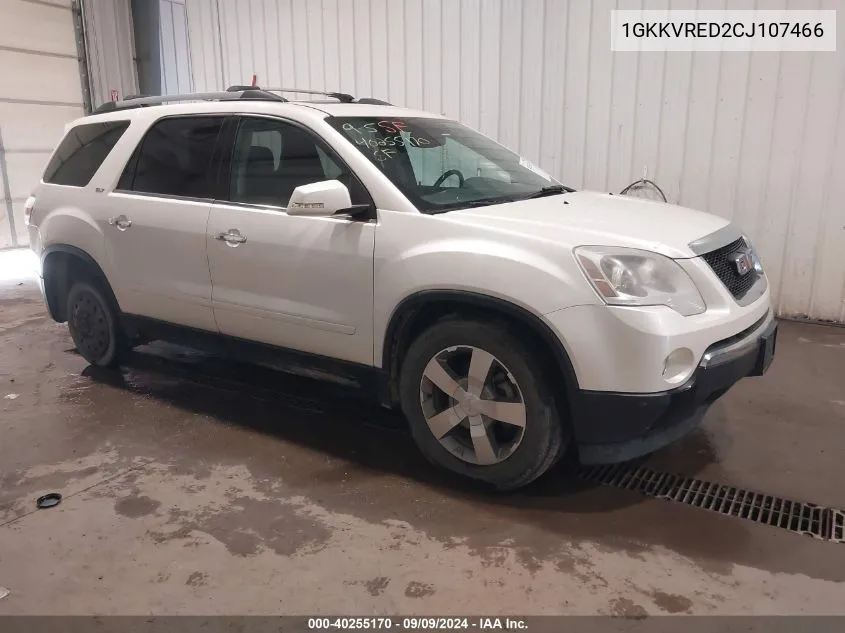 2012 GMC Acadia Slt-1 VIN: 1GKKVRED2CJ107466 Lot: 40255170