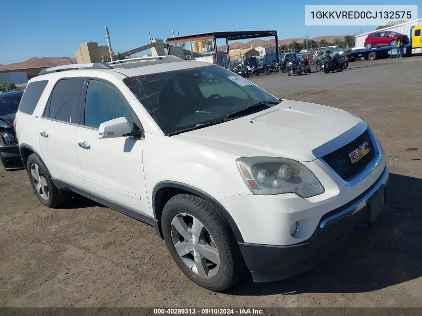 2012 GMC Acadia Slt-1 VIN: 1GKKVRED0CJ132575 Lot: 40299313