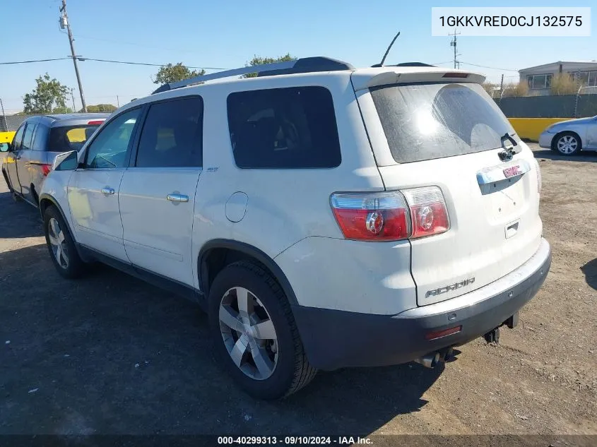 2012 GMC Acadia Slt-1 VIN: 1GKKVRED0CJ132575 Lot: 40299313