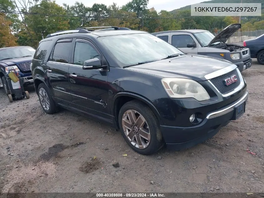 2012 GMC Acadia Denali VIN: 1GKKVTED6CJ297267 Lot: 40359808