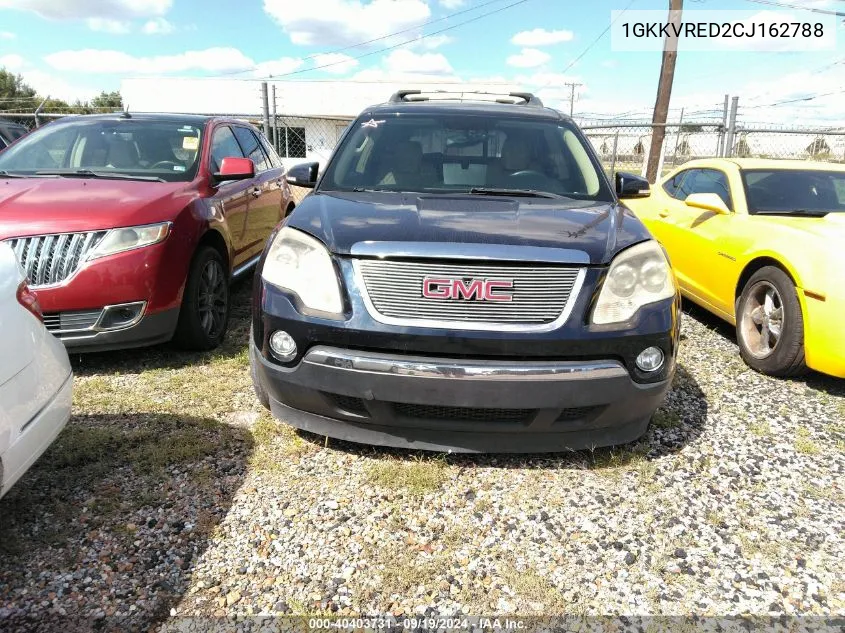 2012 GMC Acadia Slt-1 VIN: 1GKKVRED2CJ162788 Lot: 40403731