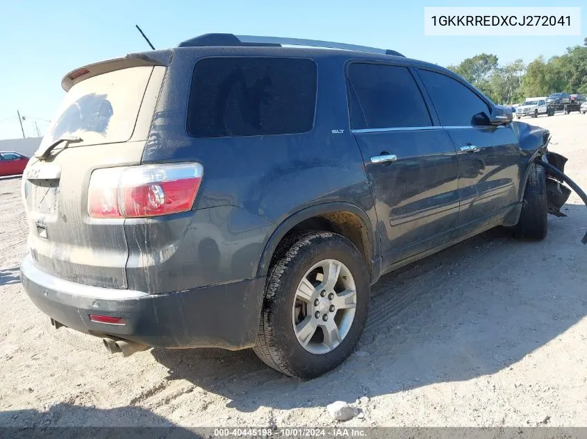 2012 GMC Acadia Slt-1 VIN: 1GKKRREDXCJ272041 Lot: 40445198