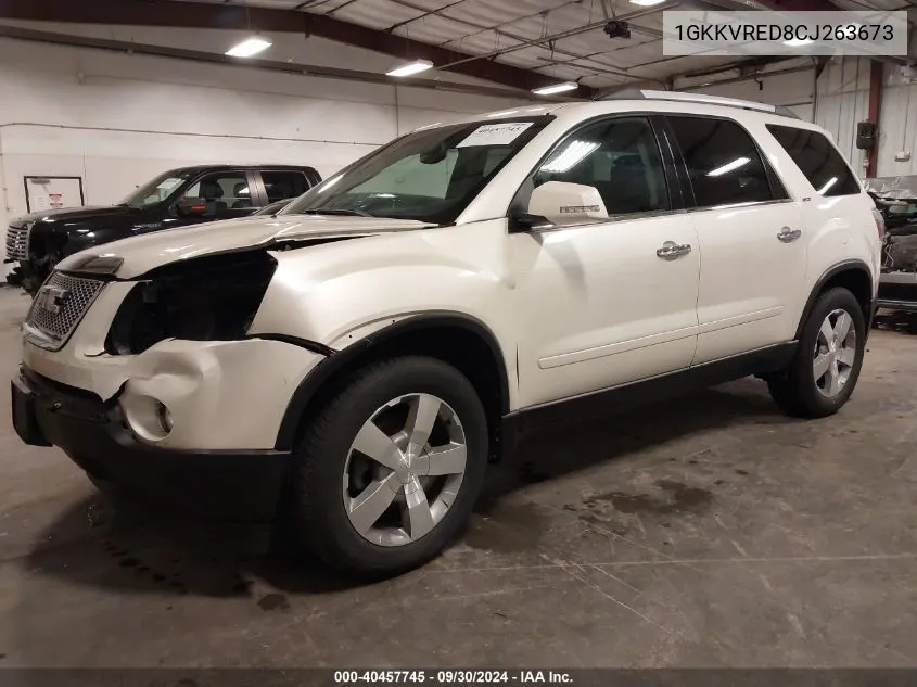 2012 GMC Acadia Slt-1 VIN: 1GKKVRED8CJ263673 Lot: 40457745