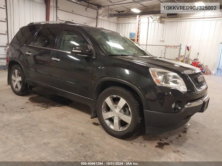 2012 GMC Acadia Slt-1 VIN: 1GKKVRED9CJ325002 Lot: 40461394