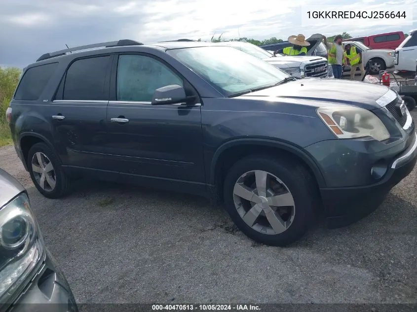 2012 GMC Acadia Slt-1 VIN: 1GKKRRED4CJ256644 Lot: 40470513