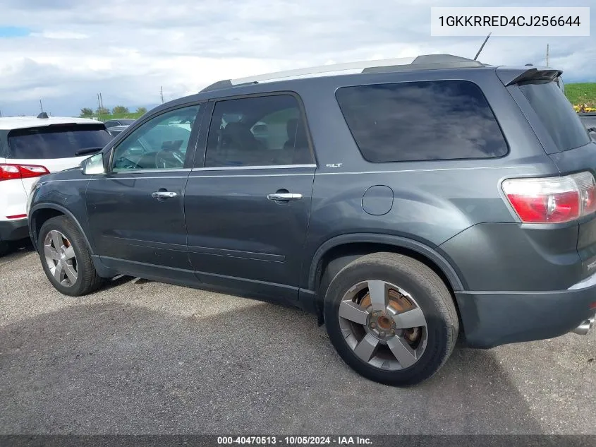 2012 GMC Acadia Slt-1 VIN: 1GKKRRED4CJ256644 Lot: 40470513