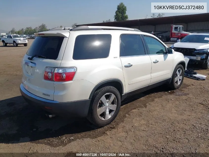 2012 GMC Acadia Slt-1 VIN: 1GKKVRED5CJ372480 Lot: 40517226