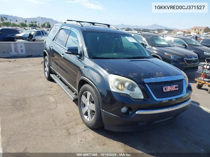 2012 GMC Acadia Slt-1 VIN: 1GKKVRED0CJ371527 Lot: 40577308