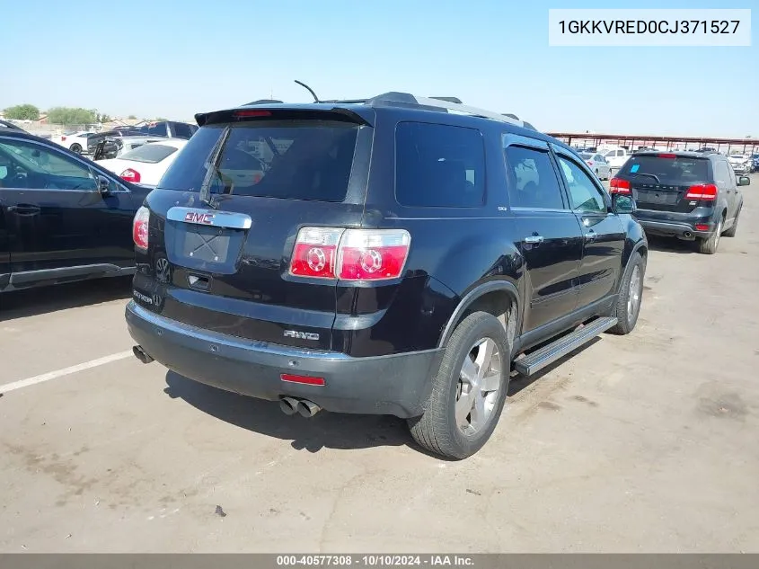 2012 GMC Acadia Slt-1 VIN: 1GKKVRED0CJ371527 Lot: 40577308