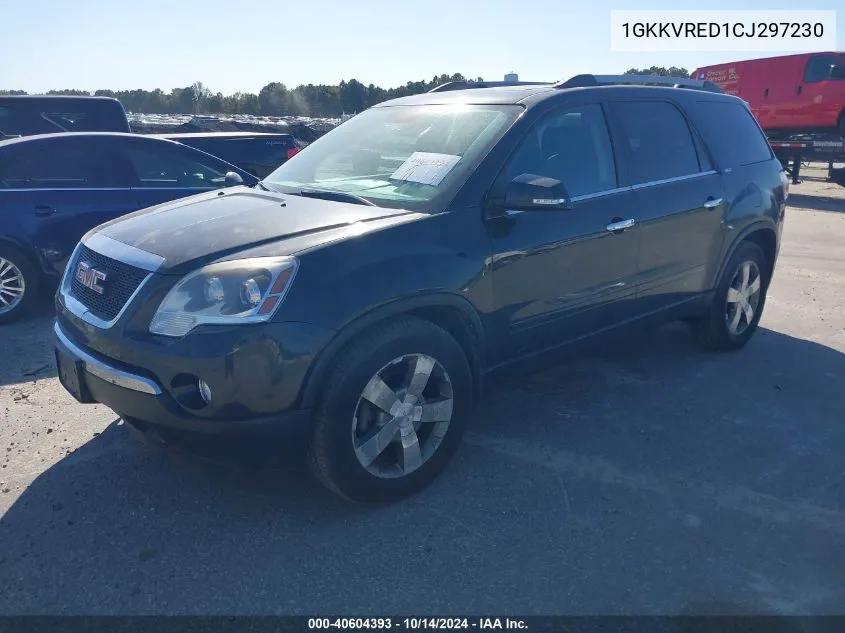 2012 GMC Acadia Slt-1 VIN: 1GKKVRED1CJ297230 Lot: 40604393