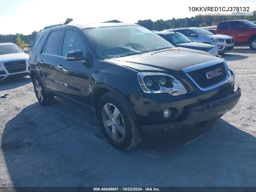 2012 GMC Acadia Slt-1 VIN: 1GKKVRED1CJ378132 Lot: 40649881