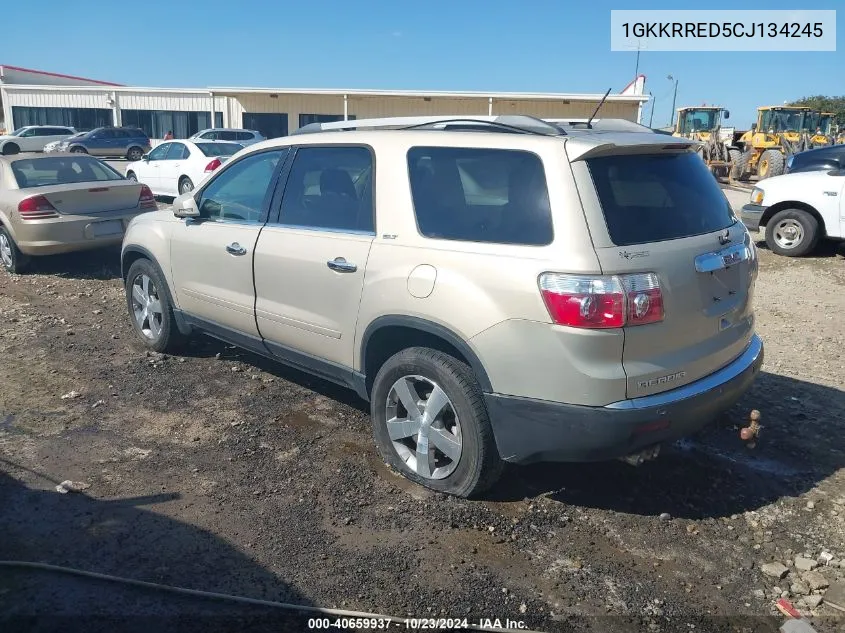 2012 GMC Acadia Slt-1 VIN: 1GKKRRED5CJ134245 Lot: 40659937