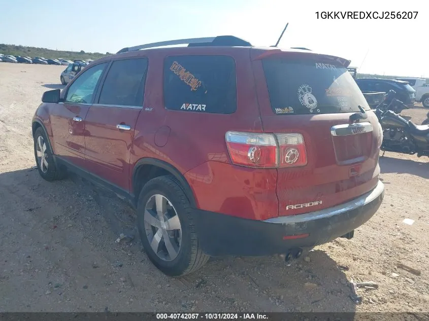 2012 GMC Acadia Slt-1 VIN: 1GKKVREDXCJ256207 Lot: 40742057