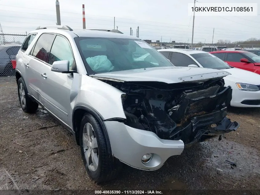 1GKKVRED1CJ108561 2012 GMC Acadia Slt-1