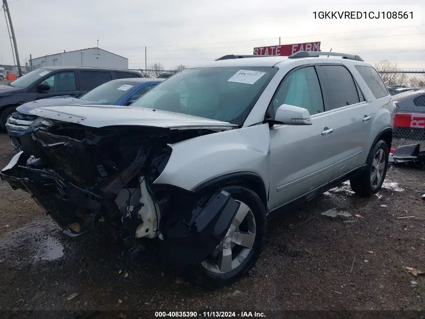 1GKKVRED1CJ108561 2012 GMC Acadia Slt-1