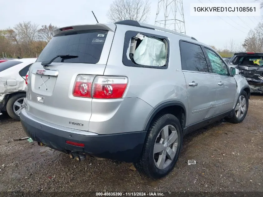 1GKKVRED1CJ108561 2012 GMC Acadia Slt-1