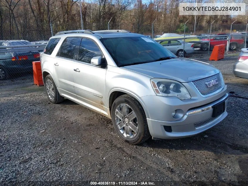 1GKKVTED5CJ284901 2012 GMC Acadia Denali