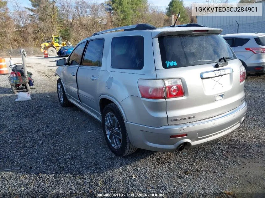 1GKKVTED5CJ284901 2012 GMC Acadia Denali