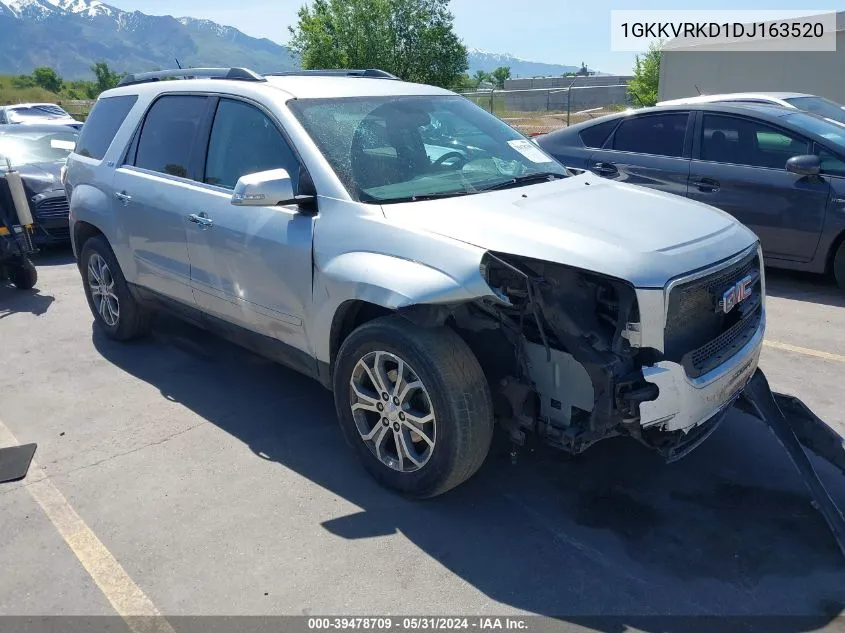 2013 GMC Acadia Slt-1 VIN: 1GKKVRKD1DJ163520 Lot: 39478709