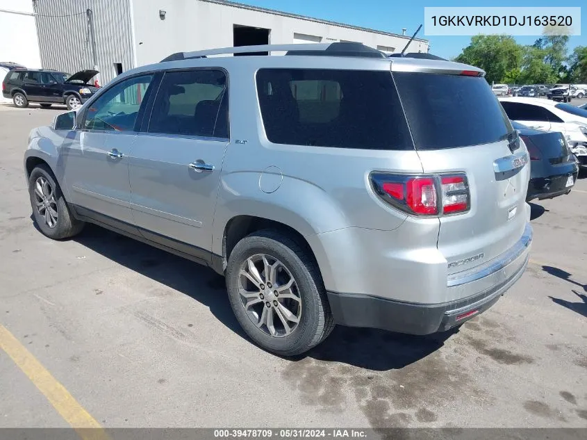 2013 GMC Acadia Slt-1 VIN: 1GKKVRKD1DJ163520 Lot: 39478709