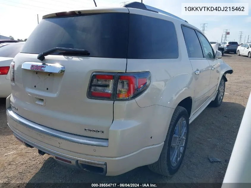 1GKKVTKD4DJ215462 2013 GMC Acadia Denali