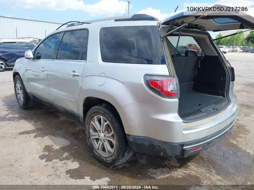 2013 GMC Acadia Slt-1 VIN: 1GKKVRKD5DJ217286 Lot: 39682011