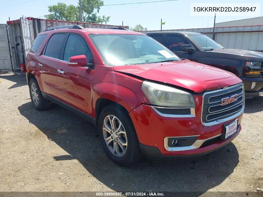 1GKKRRKD2DJ258947 2013 GMC Acadia Slt-1