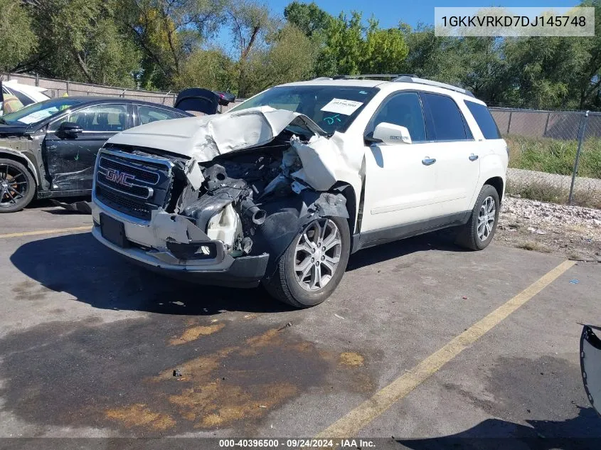 2013 GMC Acadia Slt-1 VIN: 1GKKVRKD7DJ145748 Lot: 40396500