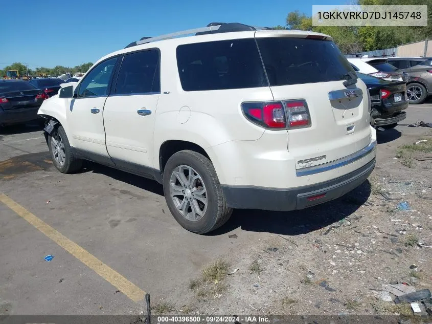 2013 GMC Acadia Slt-1 VIN: 1GKKVRKD7DJ145748 Lot: 40396500