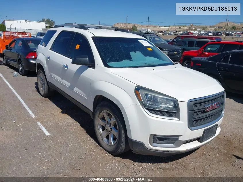 2013 GMC Acadia Sle-2 VIN: 1GKKVPKD5DJ186013 Lot: 40405908