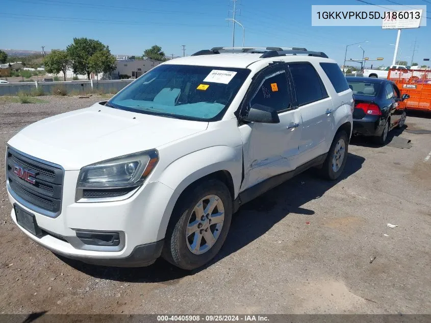 2013 GMC Acadia Sle-2 VIN: 1GKKVPKD5DJ186013 Lot: 40405908