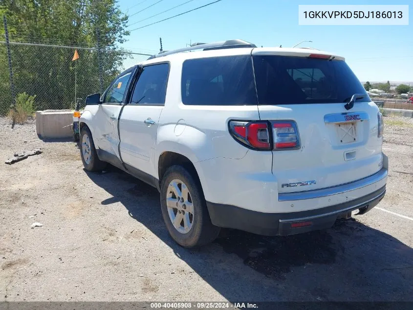 2013 GMC Acadia Sle-2 VIN: 1GKKVPKD5DJ186013 Lot: 40405908