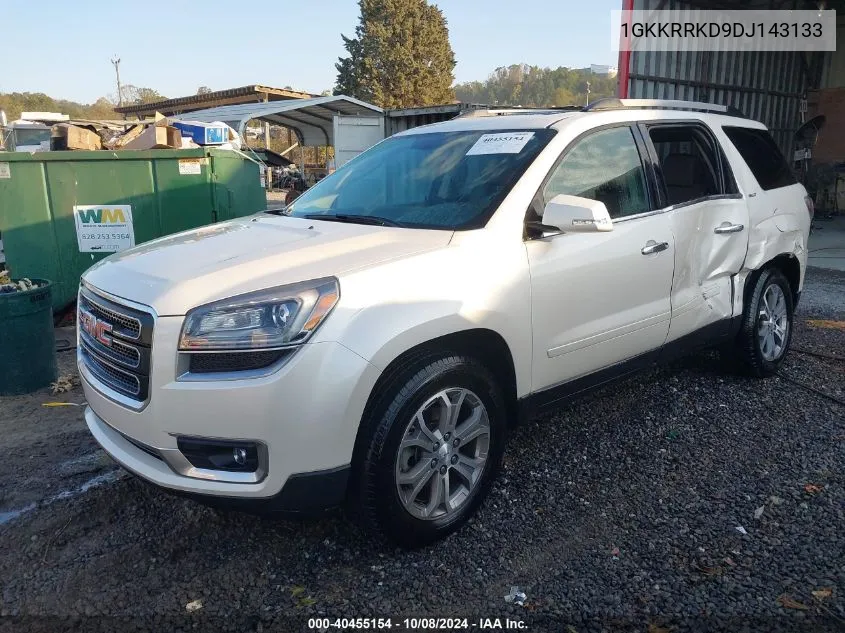 2013 GMC Acadia Slt-1 VIN: 1GKKRRKD9DJ143133 Lot: 40455154