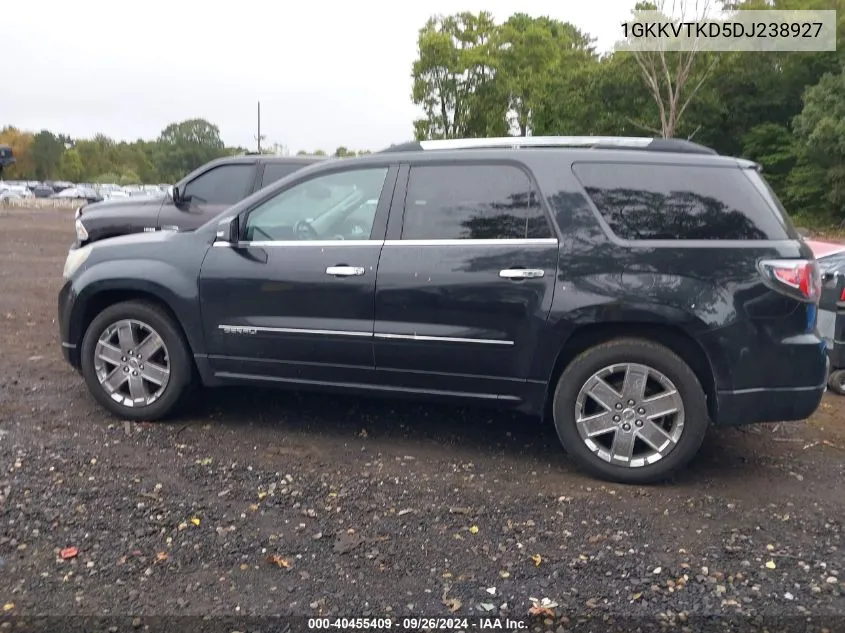 2013 GMC Acadia Denali VIN: 1GKKVTKD5DJ238927 Lot: 40455409